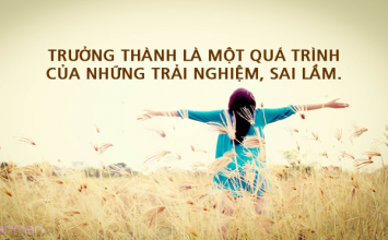 Lỗi lầm thực chất là những bài học